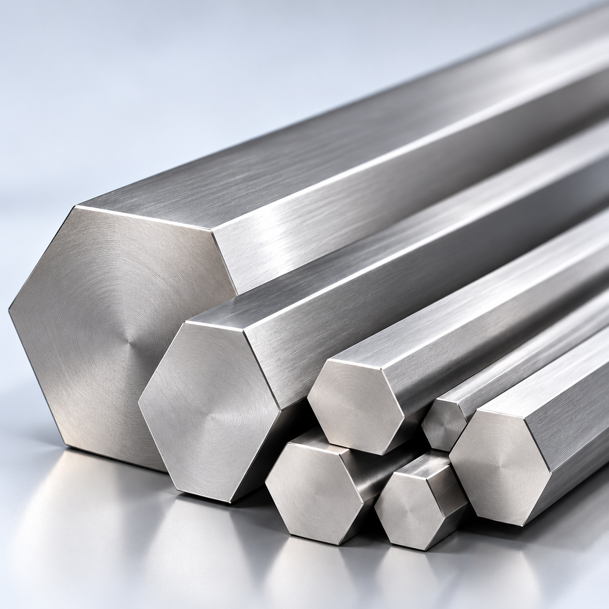 Stainless steel hexagonal bars